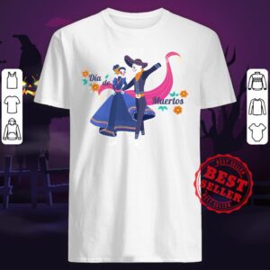 Skull Couple Day Of The Dead Mexican Holiday Shirt
