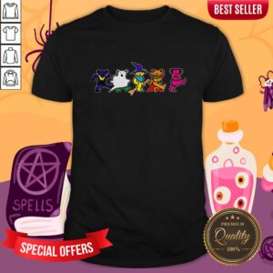 Halloween Grateful Dead Dancing Bears Tee Shirt