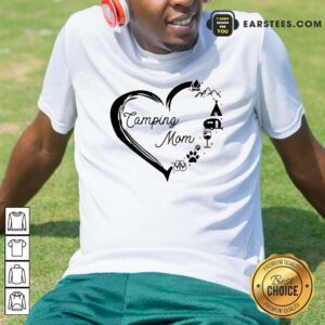Heart Camping Mom Shirt