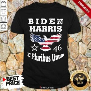 Official Biden Harris E Pluribus Unum 2021 Inauguration Eagle American Flag Shirt