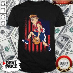 Donald Trump Playing Basketball 7 Shirt