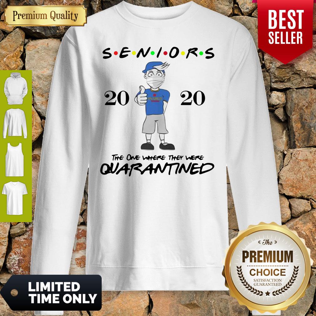 Top Seniors Class Of 2020 Quarantine Graduation Gift And Keepsake Shirt