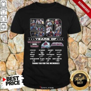 50 Years Colorado Avalanche ​Shirt