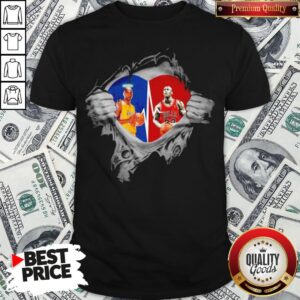 Heart Kobe Bryant And Michael Jordan Shirt
