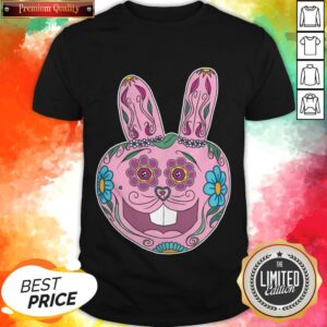 Day Of The Dead Caprice The Crudely Drawn Bunny Sugar Skull Shirt