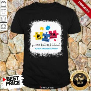 Amused Au Ti Sm Autism Awareness Month Shirt