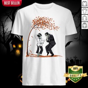 Pulp Frankenstein Dance Halloween Tree Shirt