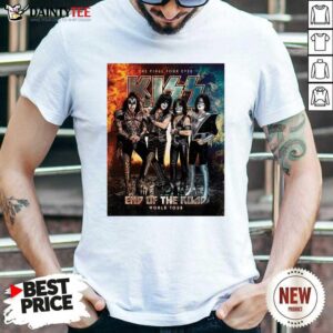 Awesome Kiss Band End Of The Road World Tour 2021 Shirt