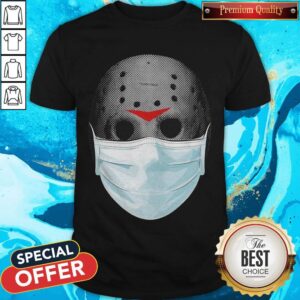 Official Face Mask Funny Horror Movie Shirt