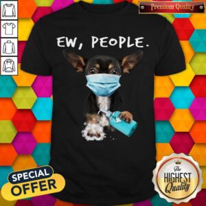 Awesome Chihuahua Face Mark Ew People Shirt