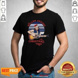 Top Swollen Around The Christmas Tree Vintage Christmas Shirt