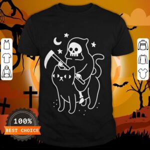 Death Rides A Black Cat Classic Shirt