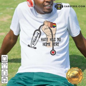 Top Phlebotomist Hate Has No Home Here Shirt