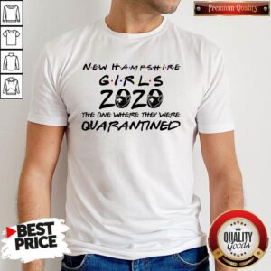 New Hampshire Teachers 2020 The One Where They Were Quarantined 2020 T Shirt