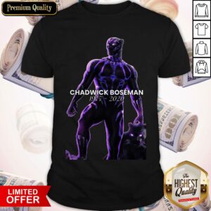 Black Panther Tribute RIP Chadwick Boseman Shirt