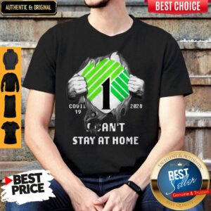 Top Blood Inside Me Dollar Tree Covid 19 2020 I Cant Stay At Home Shirt