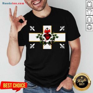 Awesome Sweat Canada Sacre Coeur Carillon Catholique Francais Flag Royal Quebec Shirt