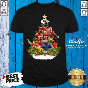 Nice Kansas City Chiefs Players Christmas Tree Shirt