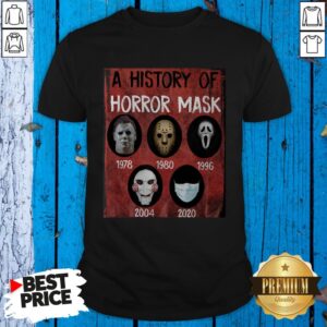 A History Of Horror Mask 1978 2020 Shirt