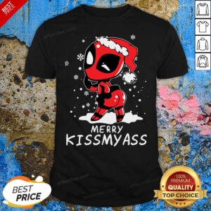 Perfect Santa Deadpool Merry Kiss My Ass Christmas Shirt