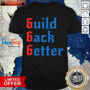 Official Build Back Better 666 Anti Globalist Shirt