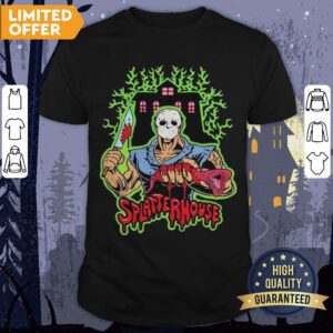 Halloween Michael Myers Holding Knife Splatterhouse Shirt