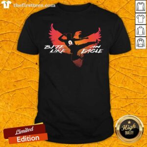Cute Cobra Kai Bite Like An Eagle Jump Kick Shirt