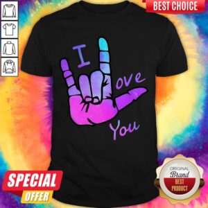 Grateful Sign Language I Love You Shirt