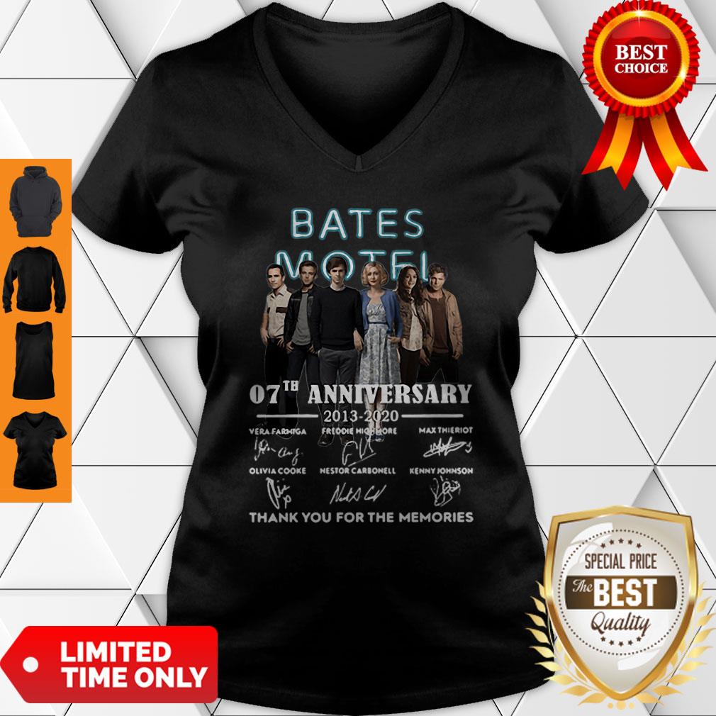 Official Bates Motel 07th Anniversary 2013-2020 All Signature Shirt