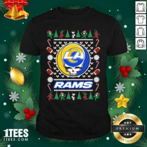 Best Los Angeles Rams Grateful Dead Ugly Christmas Shirt
