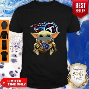 Good Star Wars Baby Yoda Face Mask Hug Tennessee Titans Shirt