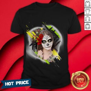 Catrina Sugar Skull Woman Dia De Los Muertos Day Of Dead Shirt