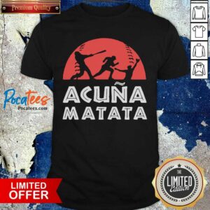 Pretty Baseball Hakuna Matata Shirt
