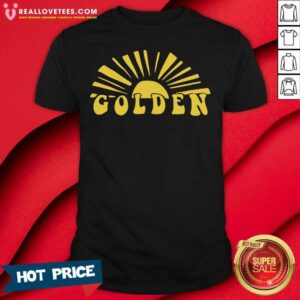 Super Nice Harry Styles Golden Shirt