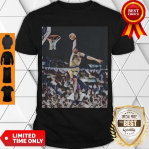 Nice Kobe Bryant Playing Basketball Los Angeles Lakers Team Shirt