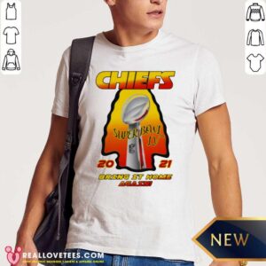 Cute Kansas City Chiefs 2021 AFC Champions Super Bowl LV Bring It Home Again Shirt