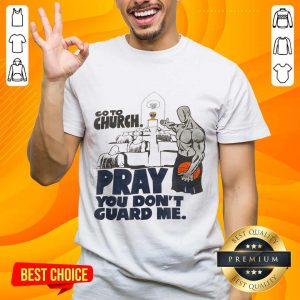 Relaxed Church Pray Guard Me Basketball Shirt