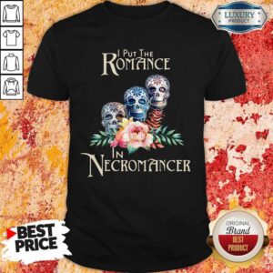 Good Necromancer Halloween Undead Skulls And Roses Shirt