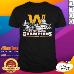 Hot Washington Football Nfc East Division Champions 2020 Shirt
