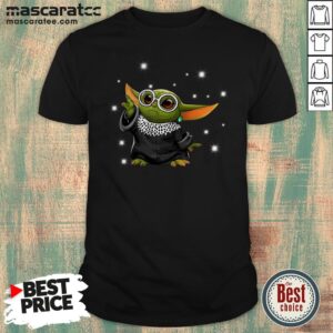 Baby Yoda Disguise RBG Ruth Bader Ginsburg Shirt