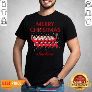 Official Merry Christmas Linedance Santa Claus Shirt
