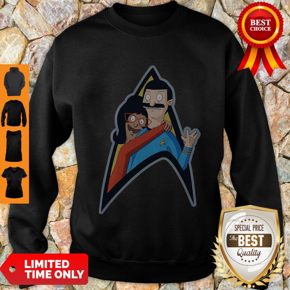 Good Star Trek Bob Burgers And Linda Belcher Shirt