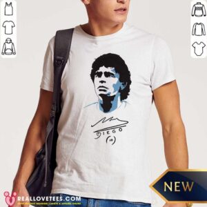 Awesome Diego Maradona Signature Shirt