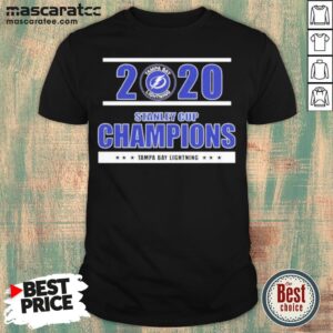 Hot Stanley Cup Tampa Bay Lightning Champions 2020 Shirt