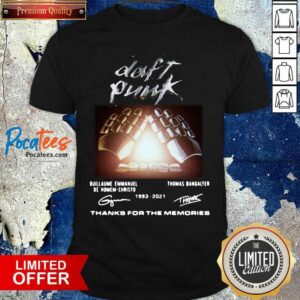 Good Daft Punk 1993 2021 Thanks For The Memories Shirt