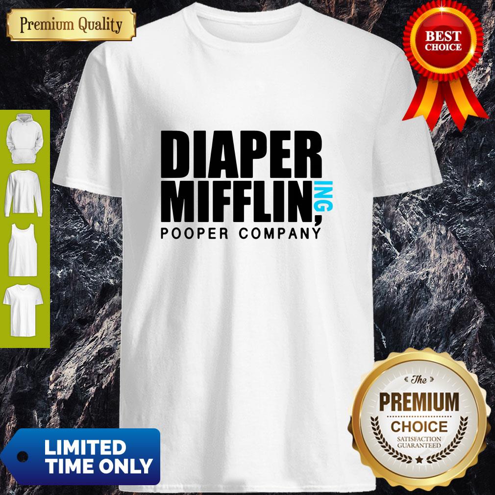 Awesome Diaper Mifflin Pooper Company Shirt