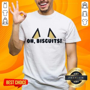 Great Oh Biscuits Mum Dad Cartoon Shirt