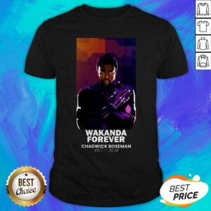 Actor Chadwick Boseman The Black Panther Marvel Shirt