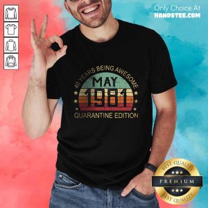 Great 40 Years Edition May 1981 Shirt