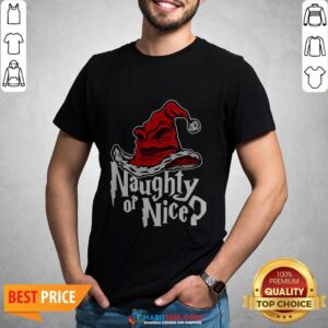 Naughty Or Nice Sorted Christmas Hat Shirt